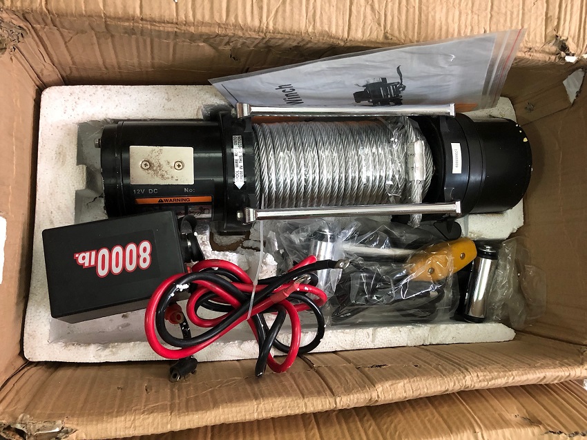 Tời điện 12V-8000IB